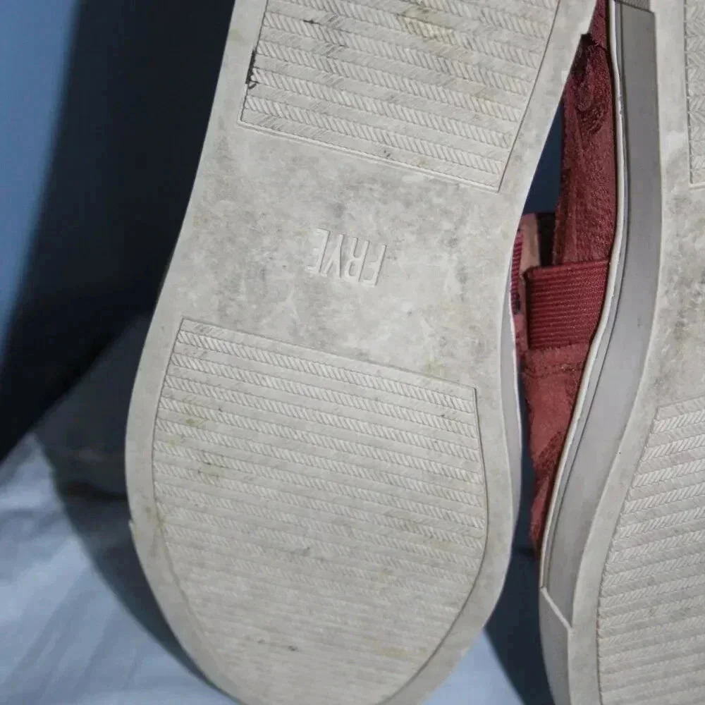 Designer by Frye Ivy Primrose Suede Slip On Sneakers Womens Size 9 - Picture 14 of 16